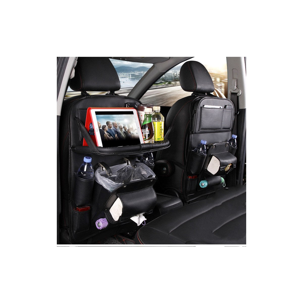 Backseat Organizer – Keep Your Car's Rear Cabin Tidy & Within Reach - product image 5