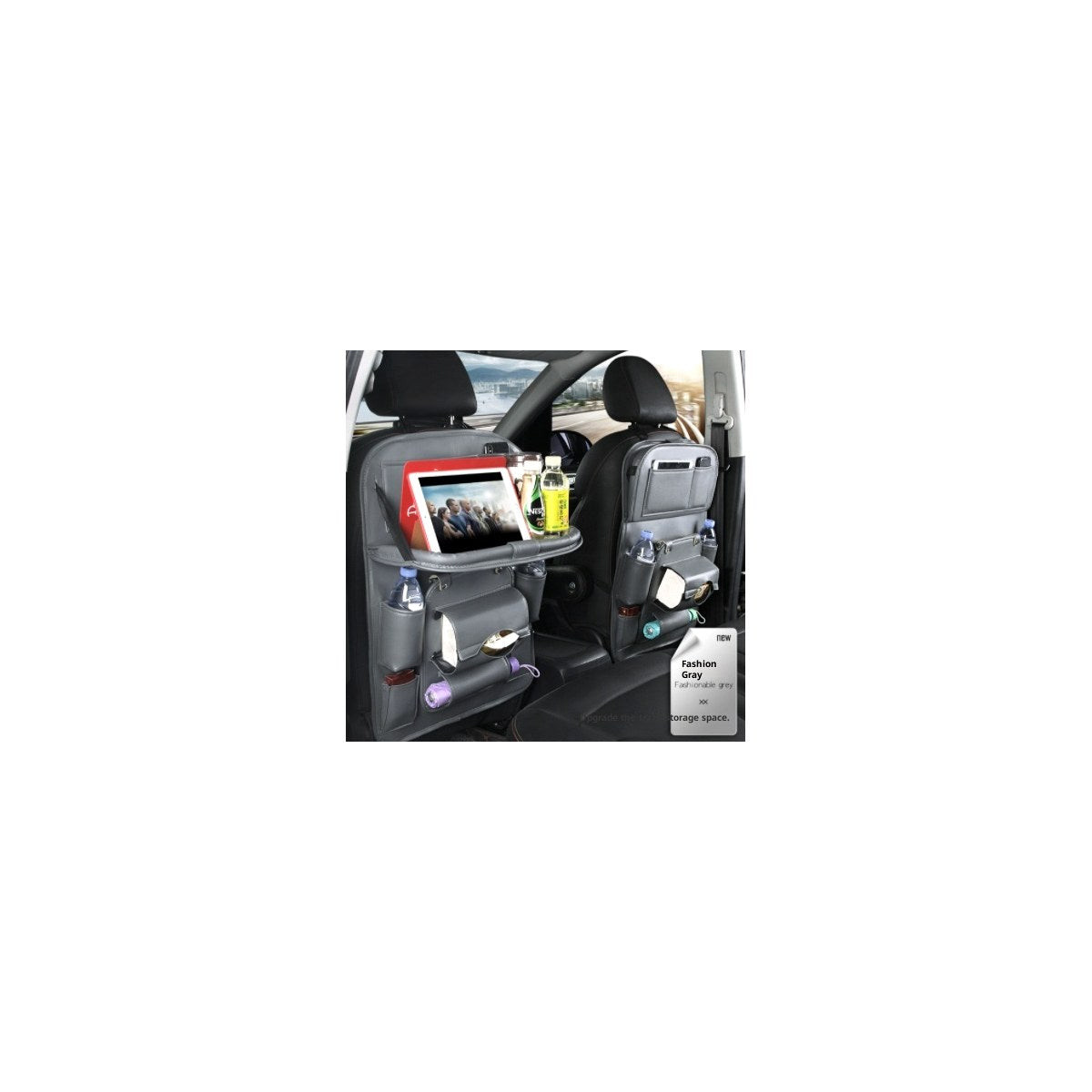 Backseat Organizer – Keep Your Car's Rear Cabin Tidy & Within Reach - product image 7