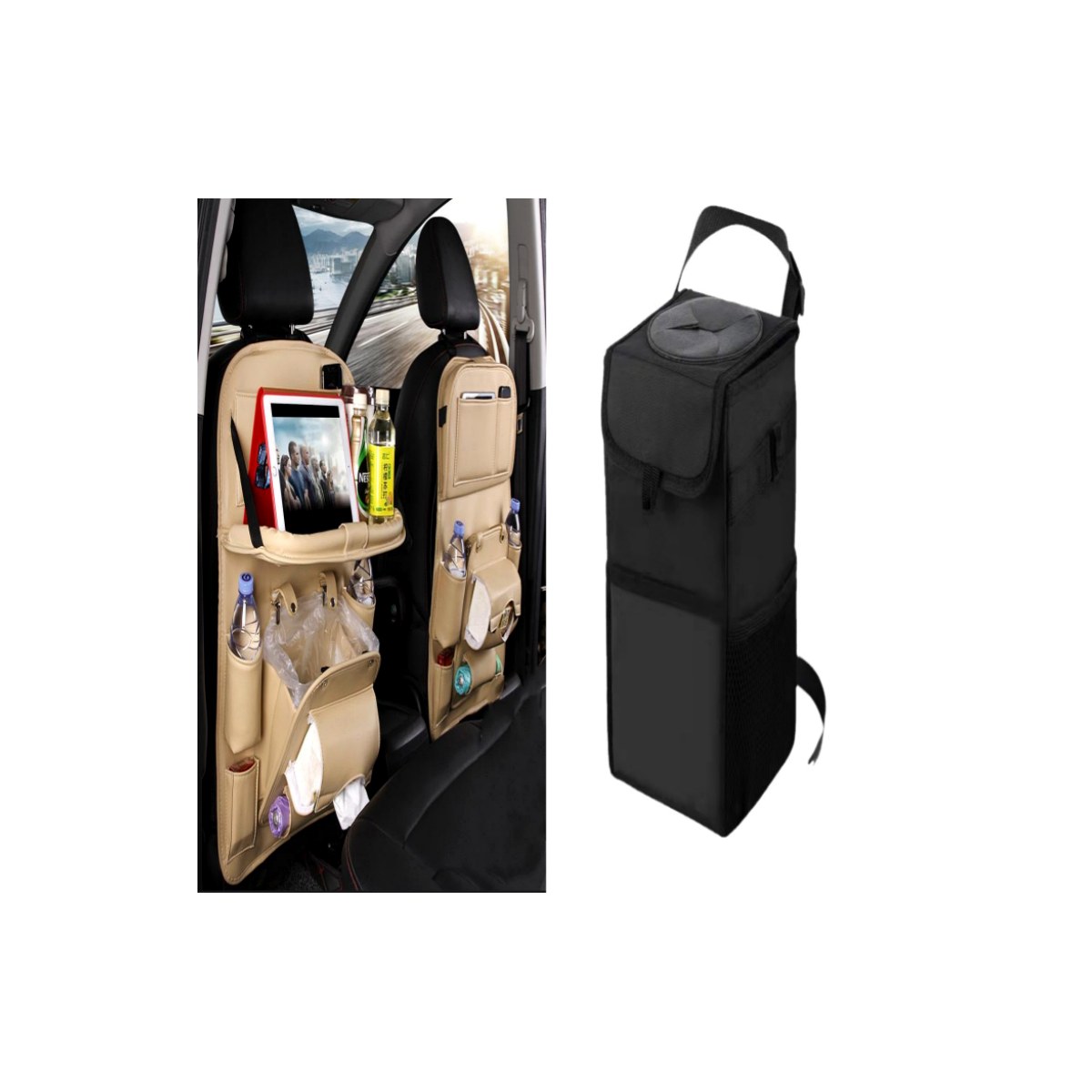 Backseat Organizer – Keep Your Car's Rear Cabin Tidy & Within Reach - product image 8