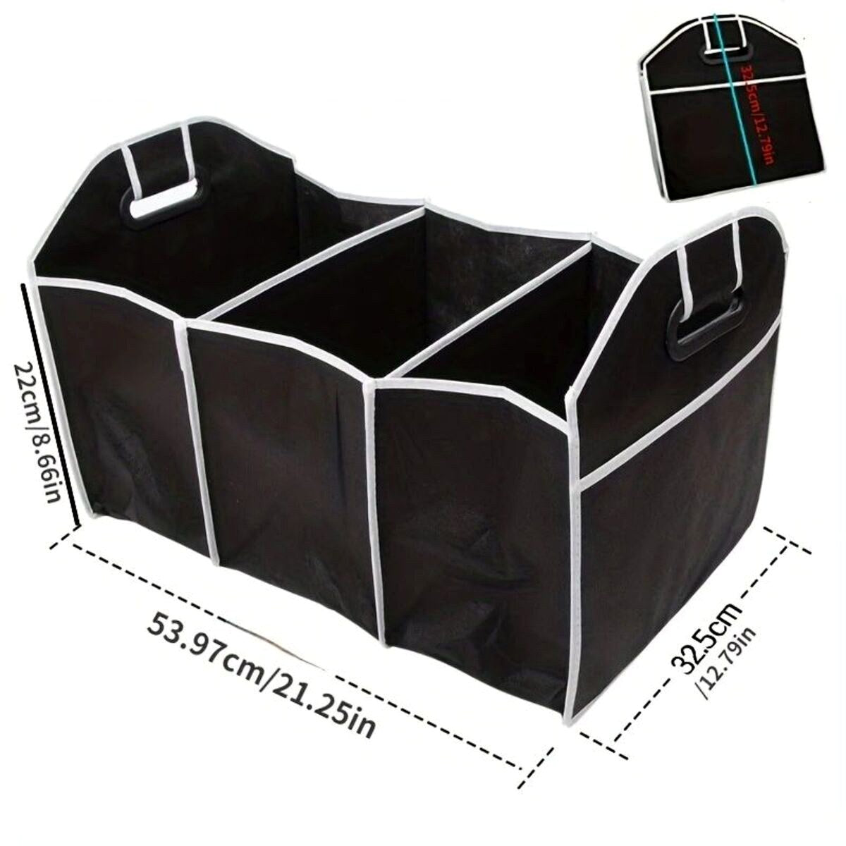 Foldable Trunk Organizer – Waterproof Car Storage Box for a Clutter-Free Trunk - product image 8