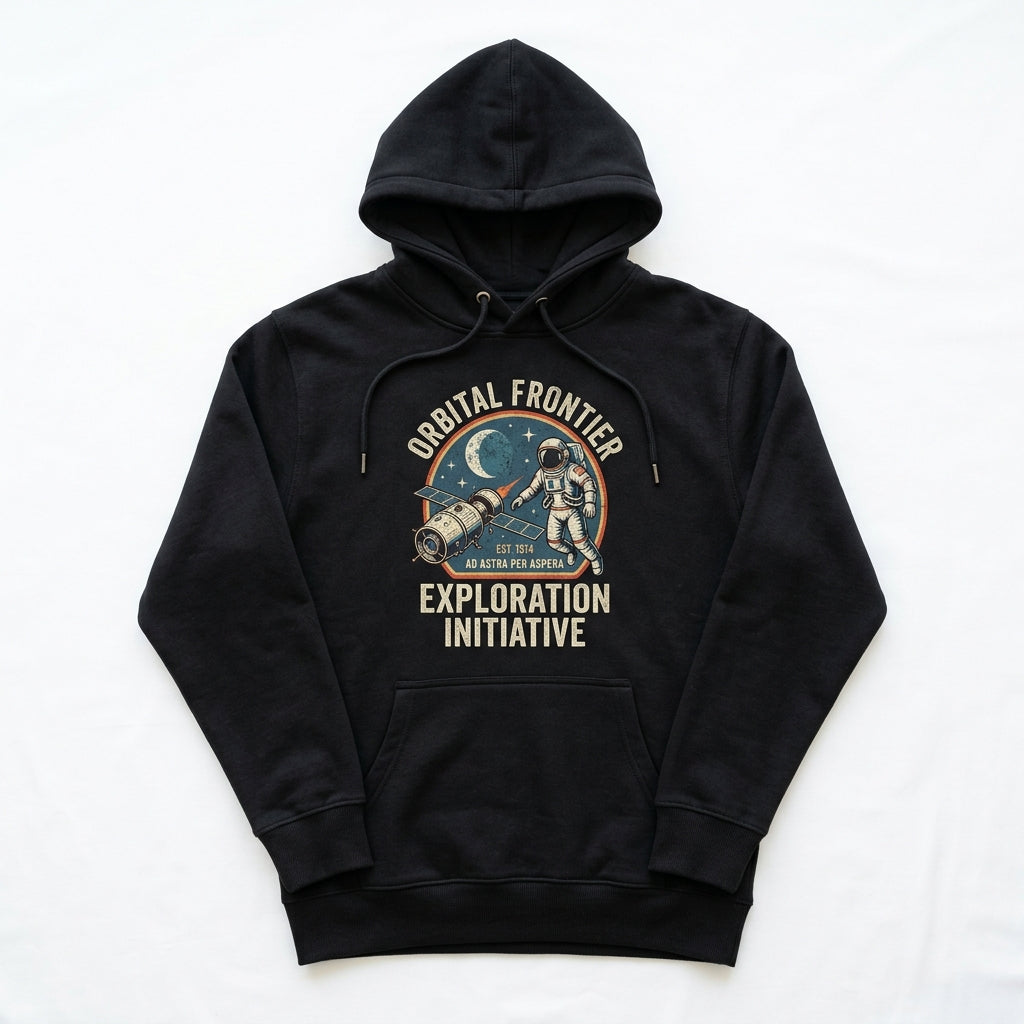 Premium Unisex Hoodie - Retro Space Hype